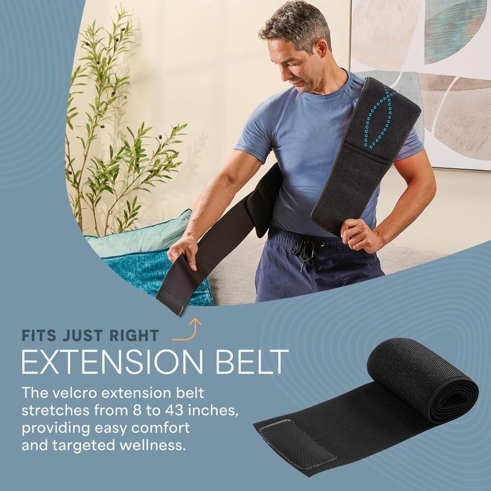 New LifePro Allevared Pro Elite Wireless Red Light Therapy Belt Pain Relief - Picture 7 of 7